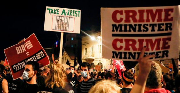 İsrail'de hükümet karşıtı protestolar devam ediyor