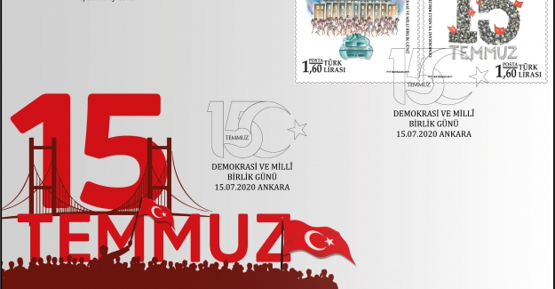 PTT’den "15 TEMMUZ DEMOKRASİ VE MİLLİ BİRLİK GÜNÜ" konulu özel zarf