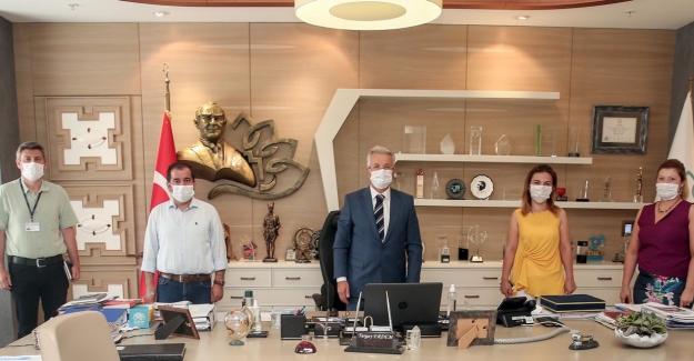 TÜM BEL-SEN’den Başkan Erdem’e ziyaret