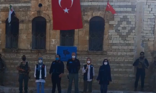 Mustafa Kemal Atatürk'ün AFRİN'deki Karargahındaki ZAFER BAYRAMI Töreni