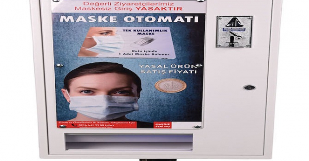 Türkiye’de maske kullanımı 3 kat arttı, maske otomatları iş başında