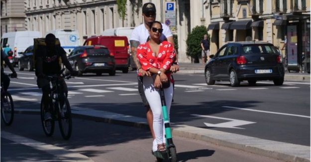 "Elektrikli scooter" İtalyan halkında hastalık haline geldi