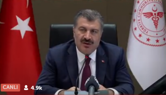 Sağlık Bakanı Koca: "Salgının sonunun yakın olduğu görülüyor"