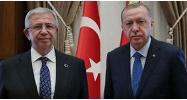 Bu ankette Mansur Yavaş, Tayyip Erdoğan'a fark attı