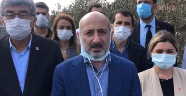 CHP heyeti Hatay’da incelemelerde bulundu: "Yanmıyor, Yakılıyor"