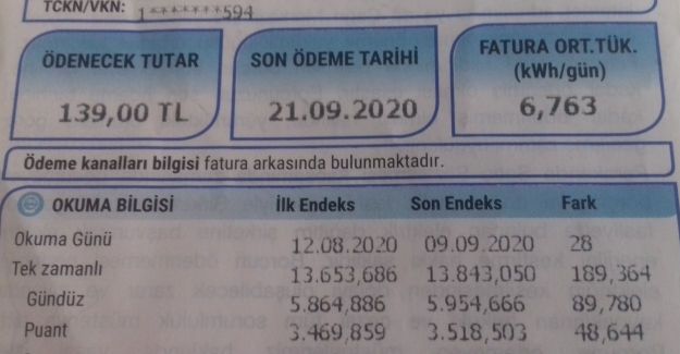 Elektriğe yüzde 5,75 Zam yapıldı!