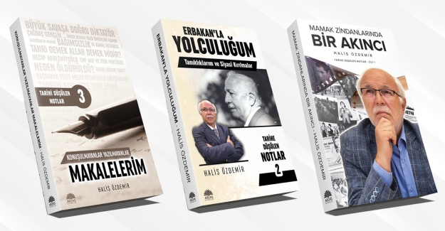 Halis Özdemir'in "Tarihe Düşülen Notlar" başlığındaki Kitap Serisi yoğun ilgi görüyor