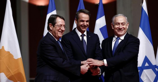 İsrail, Yunanistan ve Güney Kıbrıs'tan üçlü işbirliği