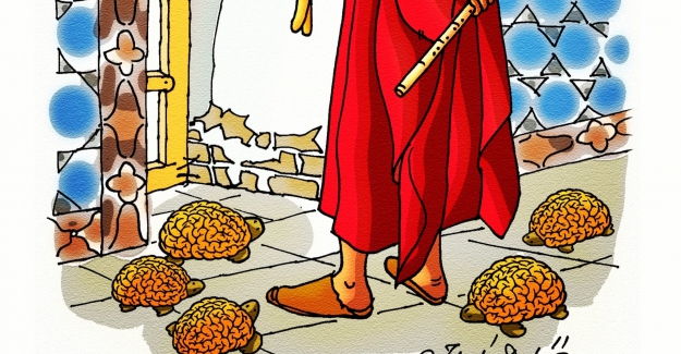 Halis Dokgöz'ün karikatürleri İstanbul Schneidertempe'de sergilenecek