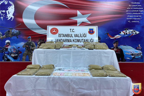 Jandarma Teşkilatından 4'il de uyuşturucu operasyonu
