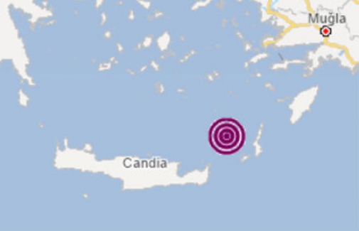 Ege Denizi açıklarında 4.0 büyüklüğünde deprem