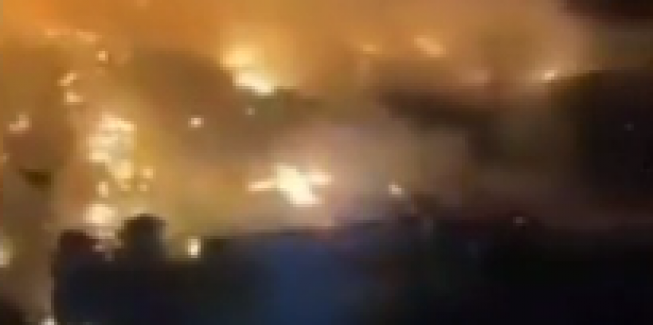 Lübnan’da Suriyeli mültecilerin kaldığı kamp ateşe verildi