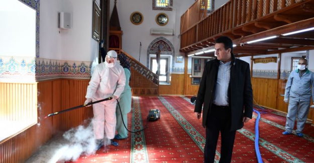 Osmangazi'de dezenfeksiyon seferberliği