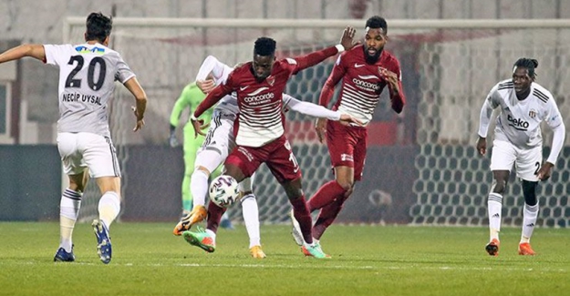 Beşiktaş Hatay'dan 2 - 2 beraberlikle ayrıldı