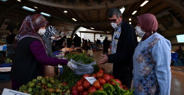 Çiftçi Pazarı Cuma Günleri Tüketici İle Buluşuyor