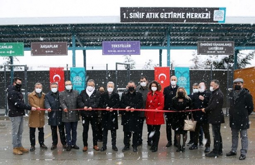 Nilüfer’e 1. Sınıf Atık Getirme Merkezi kuruldu