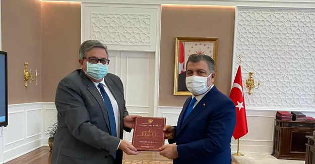 Rus Büyükelçi Yerhov, Sağlık Bakanı Koca ile görüştü