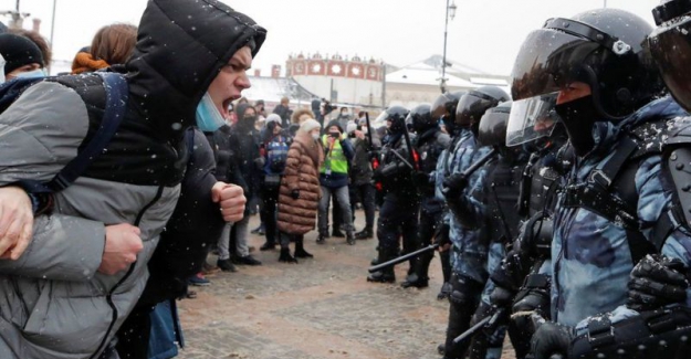 Rusya'daki protestolarda '4 binden fazla kişi gözaltına alındı'