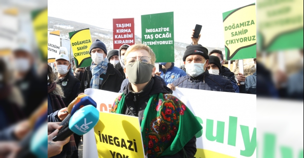 Verimli arazileri talan edecek projeye büyük tepki