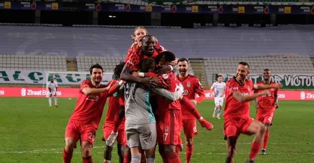 Beşiktaş, Türkiye Kupası'nda penaltılarla yarı finale yükseldi