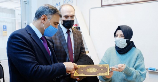 BUSMEK'e Milli Eğitim'den takdir ziyareti