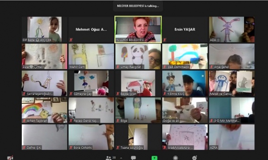 Hayal ettiler, çizdiler