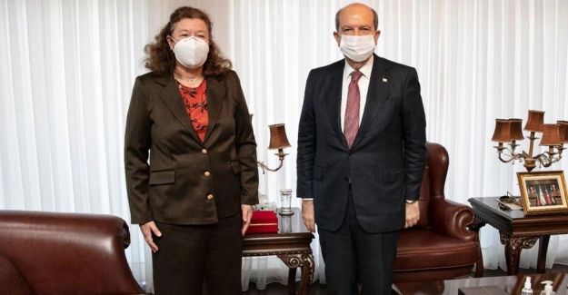 K.K.T.C. Ersin Tatar, Avusturya Büyükelçisi Ziegler’i kabul etti