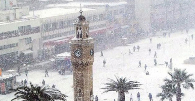 Meteoroloji'den İzmir için kar ve fırtına uyarısı