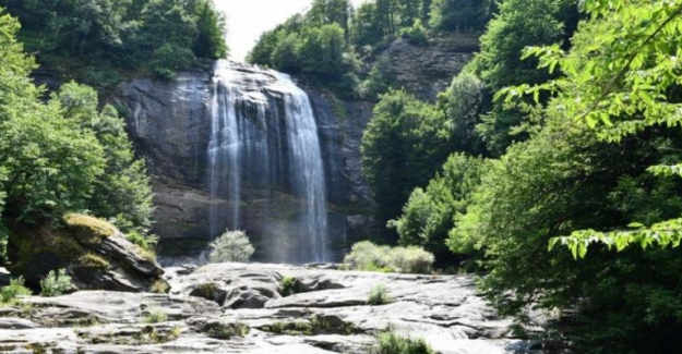 Suuçtu Şelalesi yolu daha güvenli oluyor
