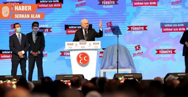Bahçeli 10. Defa MHP Genel Başkanlığı'na Seçildi