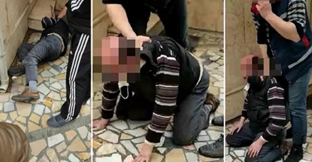 Bursa'da bir kız çocuğunu taciz eden şüpheliyi çevredekiler darp etti