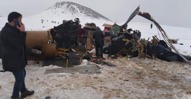 Helikopter kazasındaki Şehit sayımız 11'e yükseldi