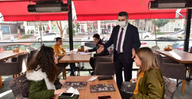 Kepenk Açan Esnafa Başkan Yılmaz'dan Ziyaret