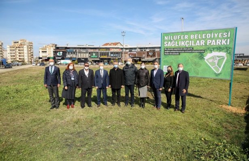 Sağlık çalışanlarının adı bu parkta yaşatılacak