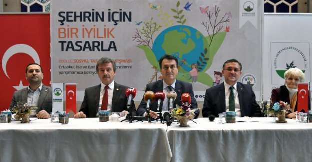 “Şehrin İçin Bir İyilik Tasarla” Yarışması Başladı