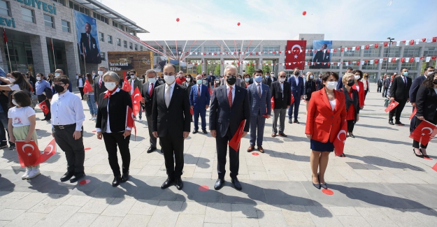 23 Nisan Nilüfer'de gururla kutlandı