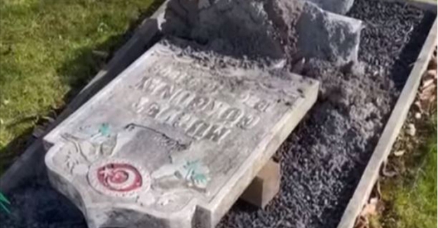 İsveç'te Müslüman mezarlığına çirkin saldırı!