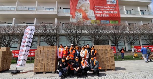 LÖSEV'den tüm hastalarına koli koli mutluluk
