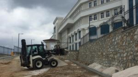 Orhangazi Yeni Adliyesi'ne çevre düzenlemesi