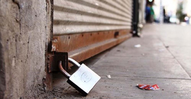 Son 14 ayda 124 bin 910 esnaf kepenk kapattı