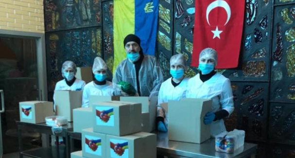 Ukrayna’daki Türk iş insanlarından, Kıyiv merkezli anlamlı bir yardım kampanyası daha