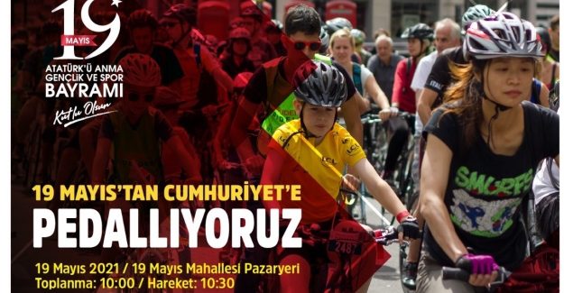 19 Mayıs'ta "Bisiklet Kortejli" Kutlama