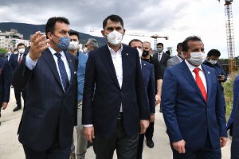 Çevre ve Şehircilik Bakanı Murat Kurum Bursa'da