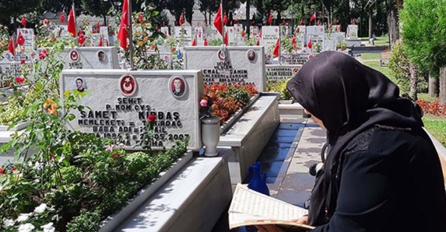 Şehit ailelerine kabristan ziyareti muafiyeti
