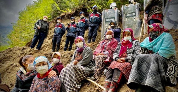 Taş ocağı eylemi: "İkizdere Haçapit olmasın"