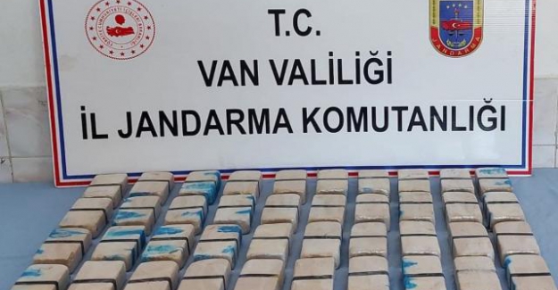 Van'da Jandarma Operasyonu sonucu 21 kilogram eroin ele geçirildi