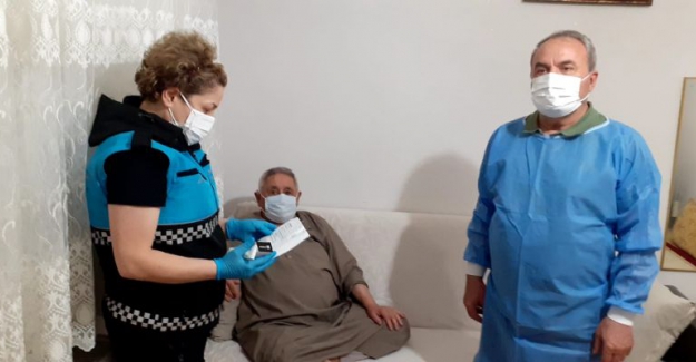 Yıldırım Belediyesi'nden 65 yaş üstüne "evde enjeksiyon" hizmeti