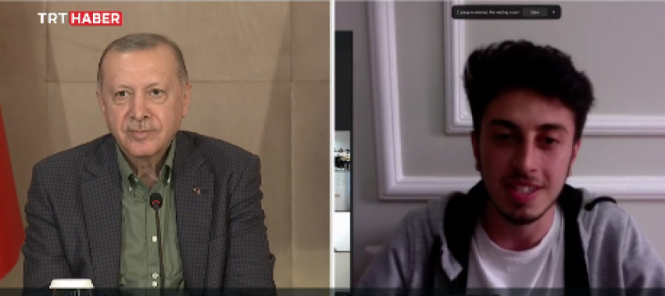 Cumhurbaşkanı Erdoğan "Babalar Günü"nde gençlerle buluştu