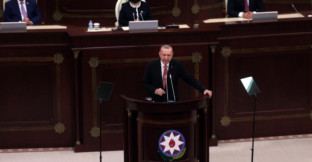 Cumhurbaşkanı Erdoğan: Bütün dünya bilsin ki bugün Azerbaycan'ın yanındayız, yarın da olacağız