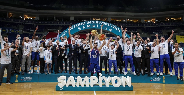 ING Basketbol Süper Ligi'nde Şampiyon Anadolu Efes